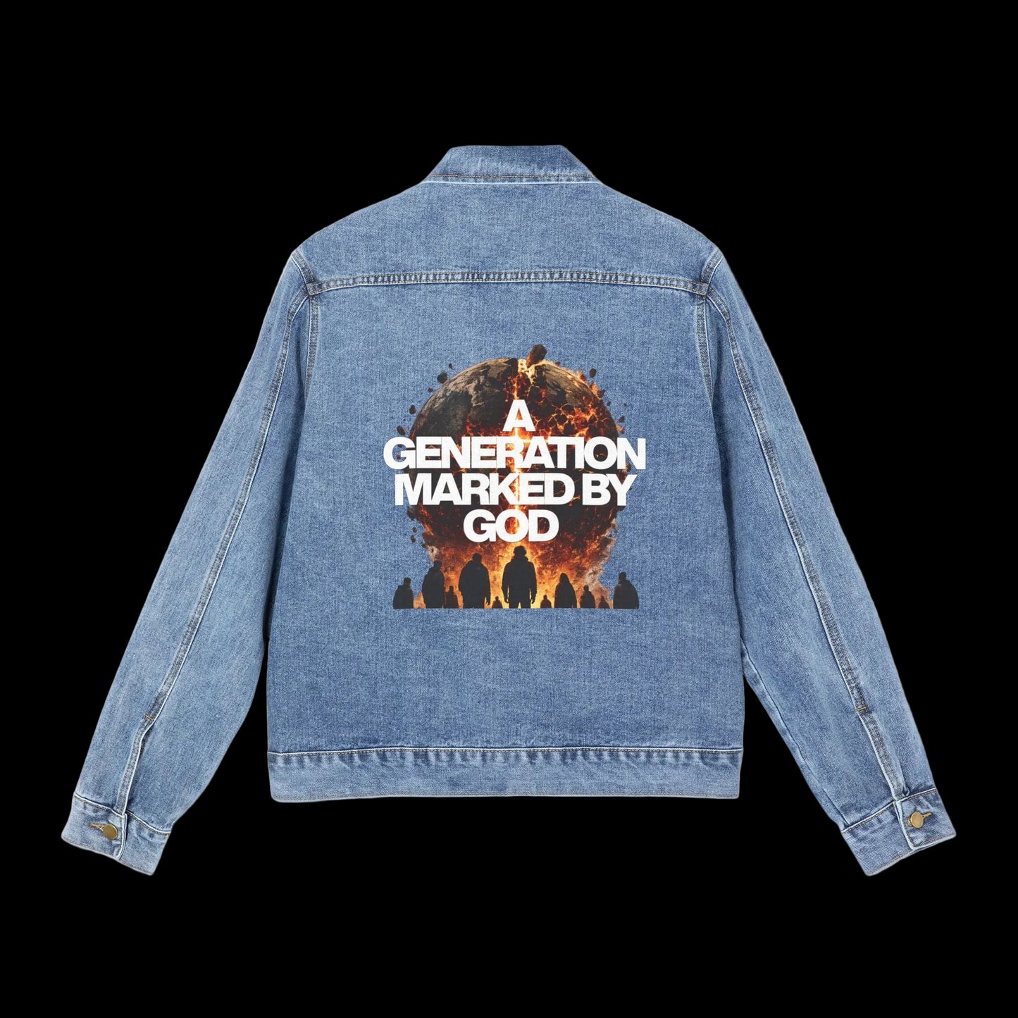 Marked By God Denim Jacket