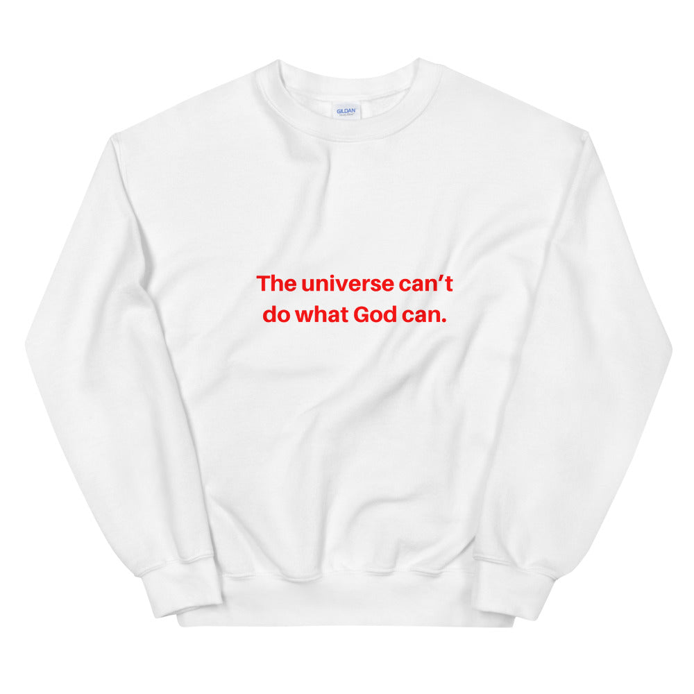 God Can Unisex Sweatshirt - Young Woman