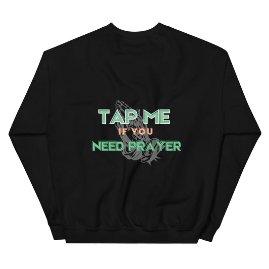 Tap Me Unisex Sweatshirt - Young Woman